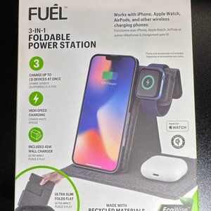 NEW Case Mate Fuel 3-in-1 Foldable Power Station for iPhone/Apple Watch/AirPods